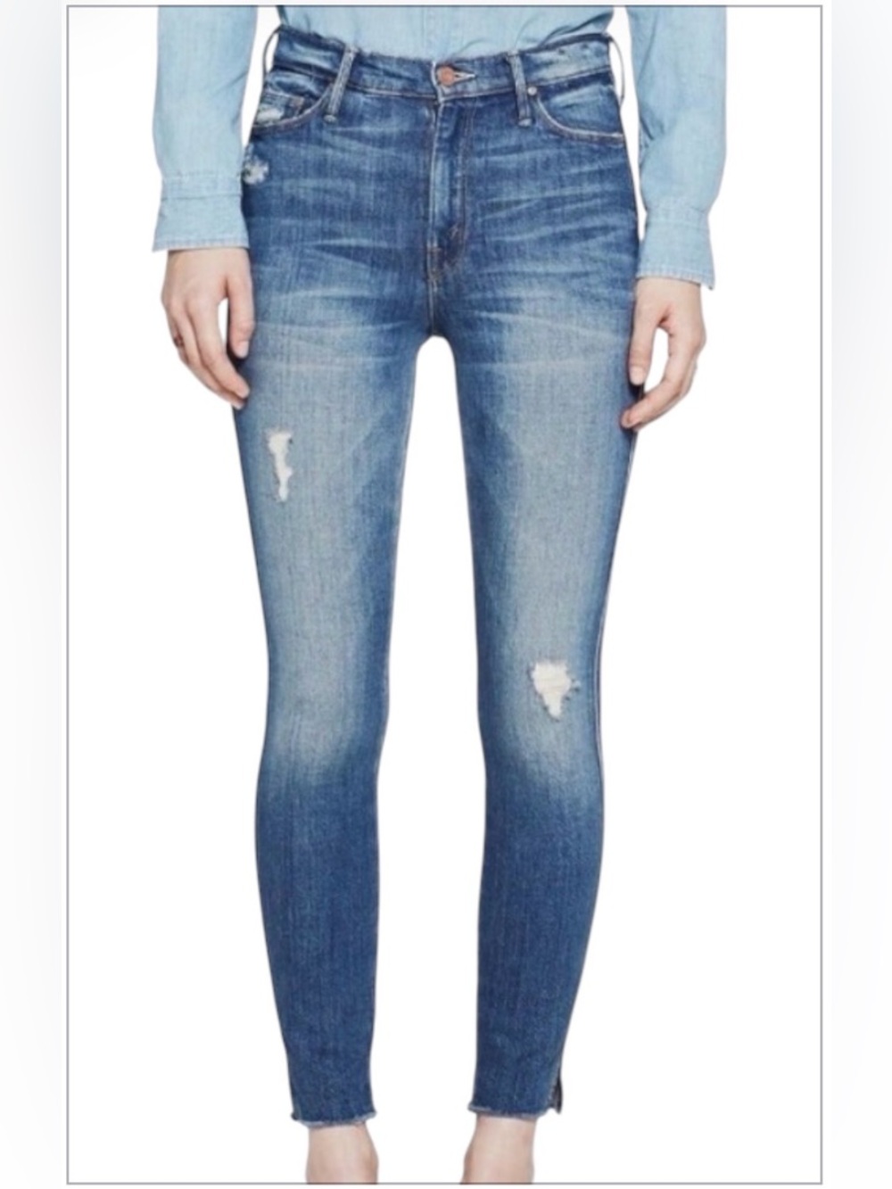 MOTHER The Vamp Fray Jeans – Size 27